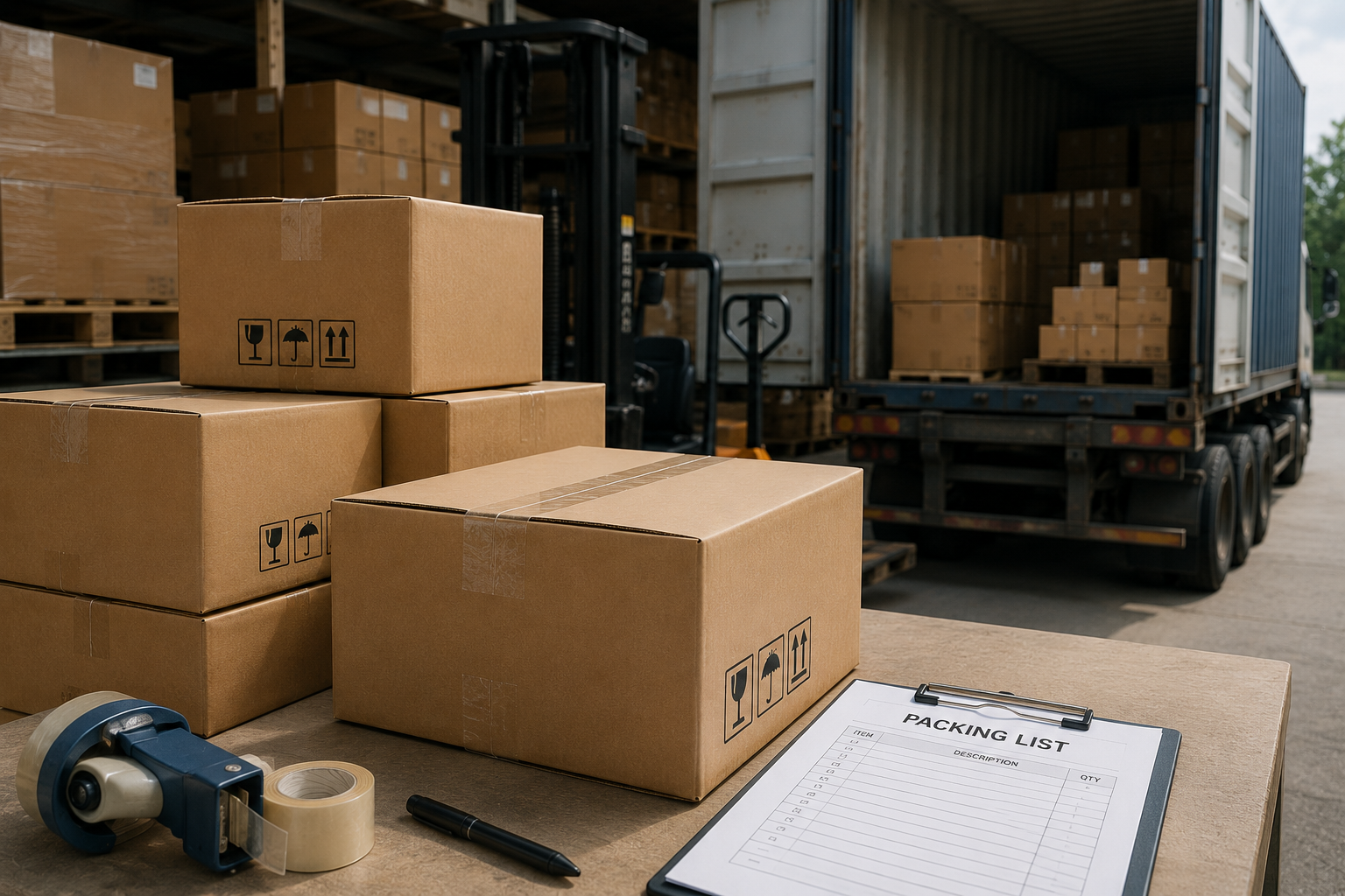 Export coordination for sportswear manufacturer